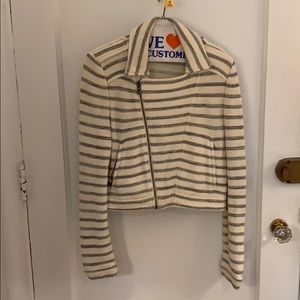 BCBG Cotton Sweater Jacket